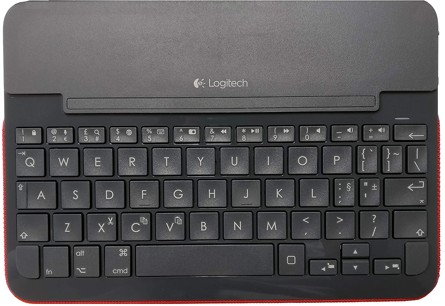 Logitech Canvas Keyboard Case for iPad mini 1, 2, 3 RED UK-Layout