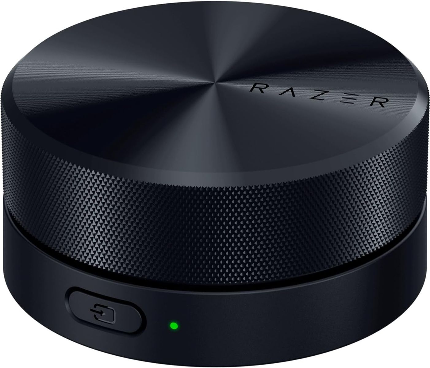 Razer Wireless Control Pod: Erweiterte Audiosteuerung für Nommo V2 & Leviathan V2 Lautsprecher - RGB-Lichtanpassung - drehbarer, anklickbarer Drehregler & Quellentaste - robuste Aluminiumlegierung - USB & Bluetooth Razer Wireless Control Pod: Erweiterte Audiosteuerung für Nommo V2 & Leviathan V2 Lautsprecher - RGB-Lichtanpassung - drehbarer, anklickbarer Drehregler & Quellentaste - robuste Aluminiumlegierung - USB & Bluetooth