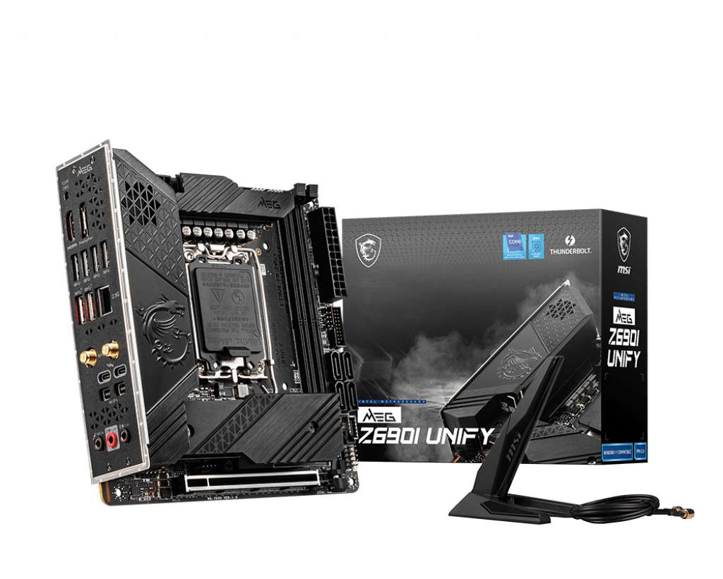 MSI MEG Z690I Unifiy, Intel Z690 Mainboard - Sockel 1700, DDR5