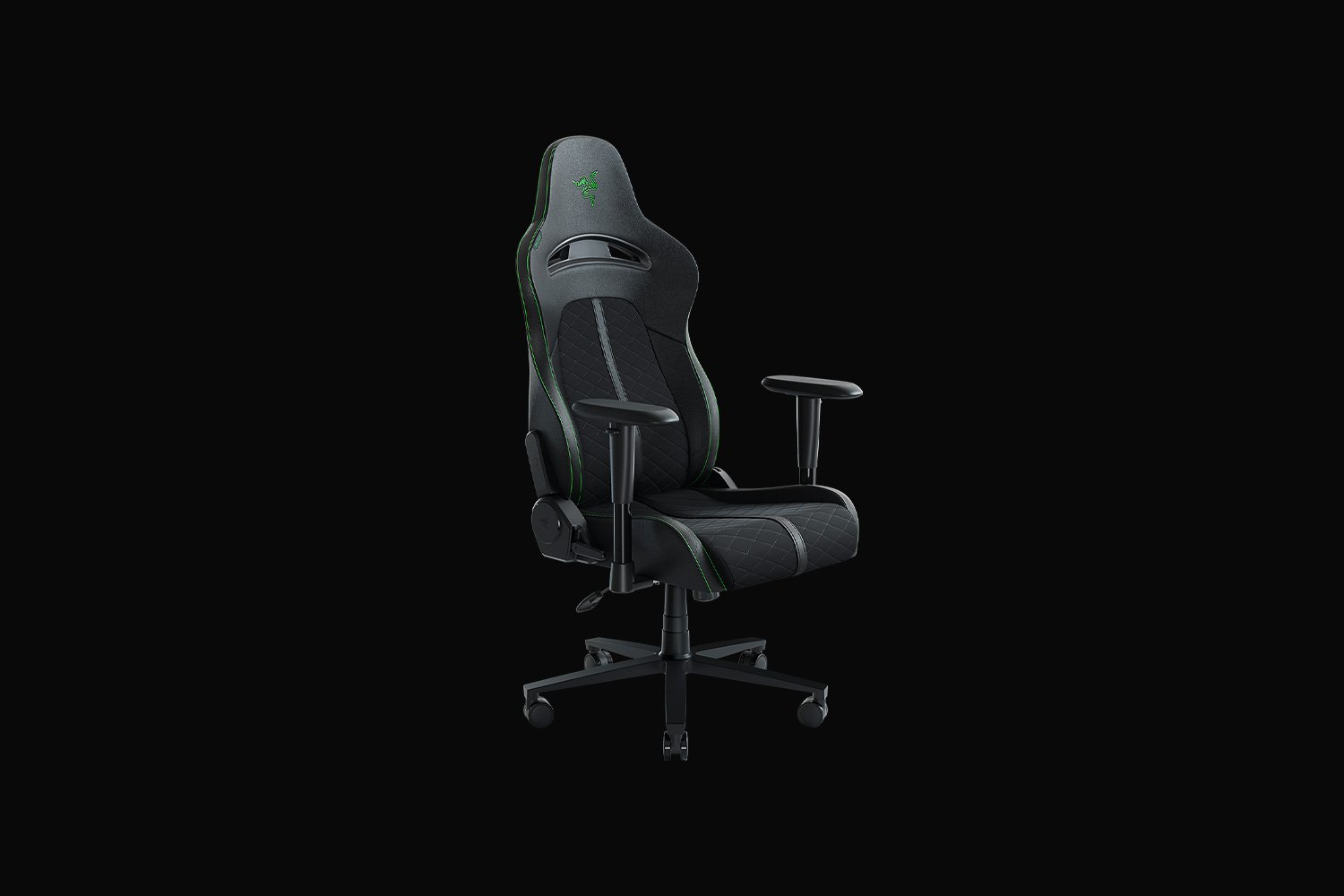 Razer Enki X Gaming & Office Chair EPU < 136kg Lumbar Support Black/Green