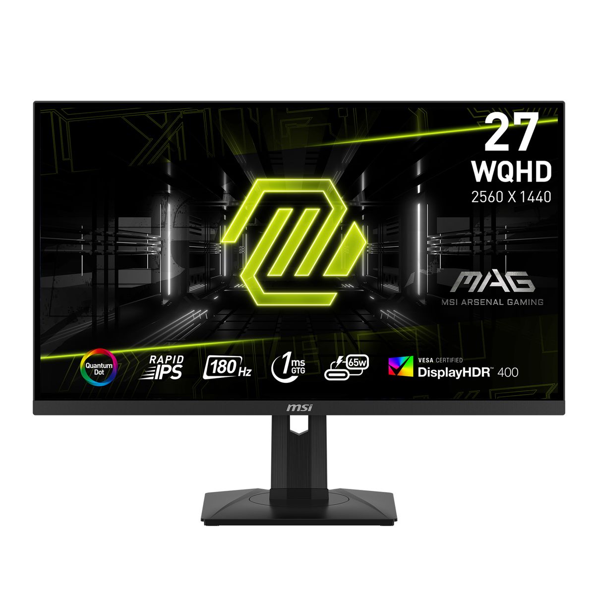 MSI MAG 274QRF QD E2 Computerbildschirm 68,6 cm (27) 2560 x 1440 Pixel Wide Quad HD LCD Schwarz