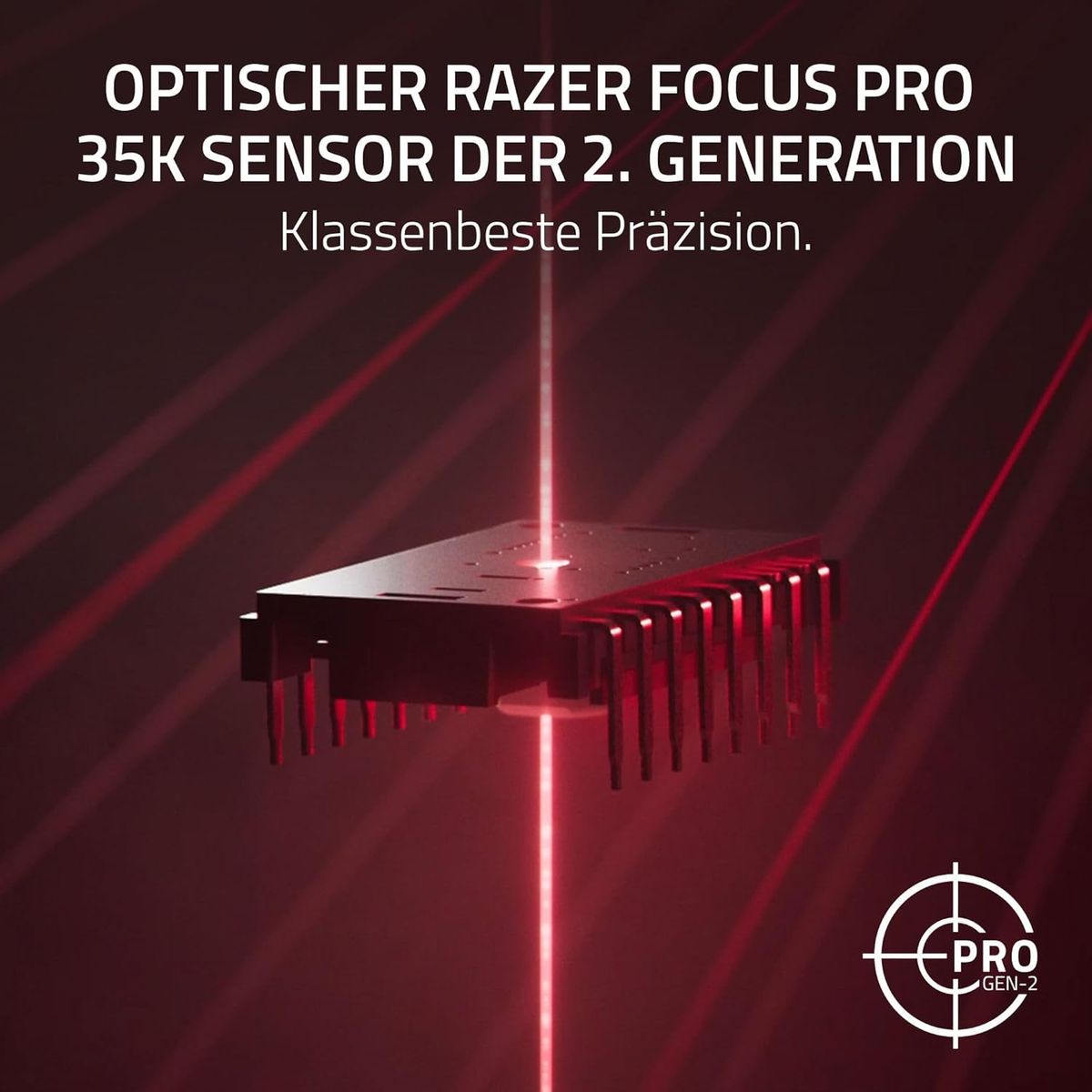 Razer Viper V3 Pro Faker Edition - Ultraleichte kabellose Esports Gaming-Maus - 8k-Abrufrate (54g leichtes Design, Focus Pro Sensor 35K DPI, HyperSpeed Wireless, 95 Stunden Akkulaufzeit)