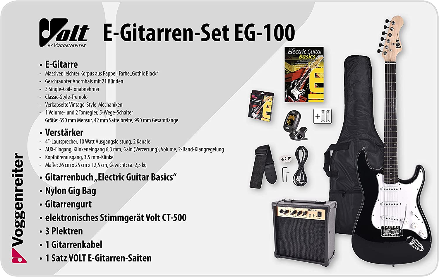Volt Electric Guitar Set EG-100