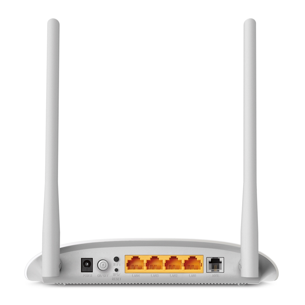 TP-Link TD-W8961N Wireless N Modem Router Access Point ADSL2+ 300 Mbit/s Annex A White v4.0