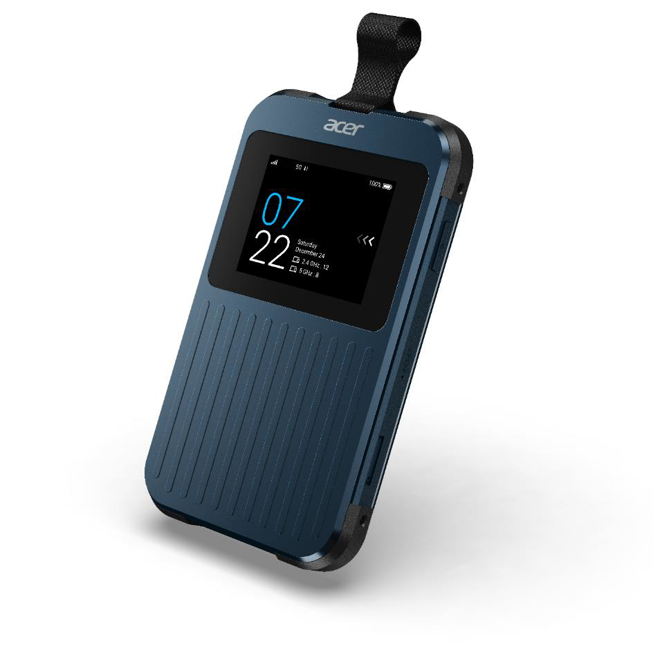 Acer Connect ENDURO M3 5G Mobile Wi-Fi, 1GB international data Modem/Router für Mobilfunknetze