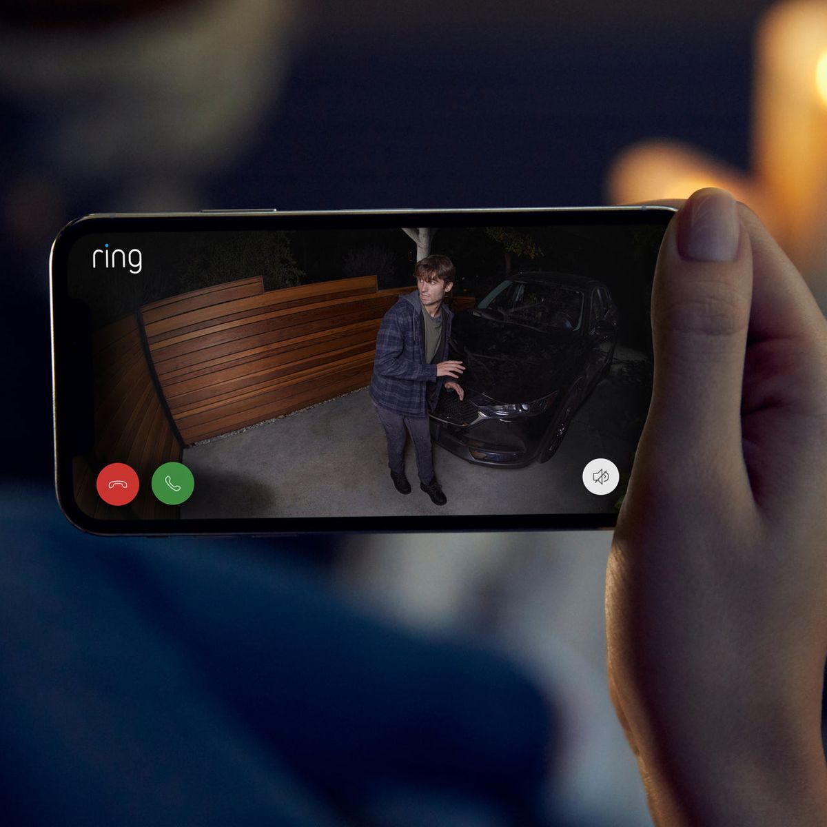 Ring Spotlight Kamera Plus Akku (Spotlight Cam Plus Battery)| Überwachungskamera aussen mit WLAN, HD-Video, LED-Flutlicht, Nachtsicht, Bewegungserfassung & Sirene | Alexa-kompatibel Sicherheitskamera Weiß Akku 1 Kamera