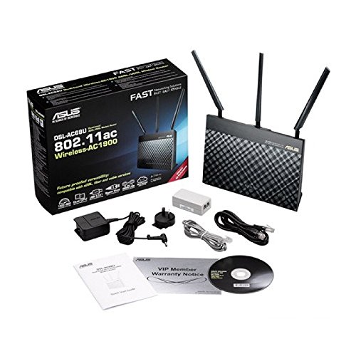 ASUS 90IG00V1-BU2G00 DSL-AC68U 1300MBPS W/L ADSL ROUTER