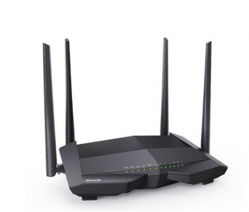 Tenda V1200 WLAN-Router Schnelles Ethernet Dual-Band (2,4 GHz/5 GHz) 4G Schwarz