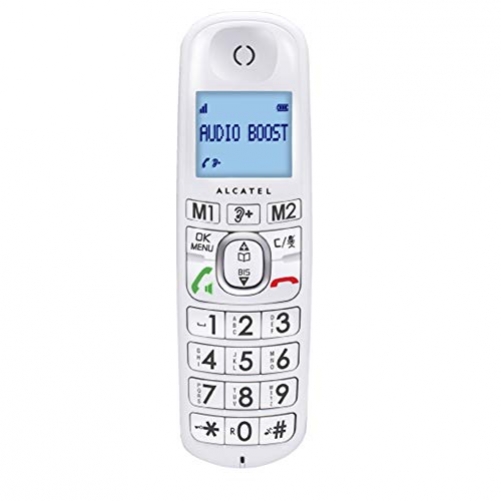 Alcatel XL385 Voice Trio DECT-Telefon weiß Anrufer-Identifikation - Plug-Type C (EU) (FR Version)