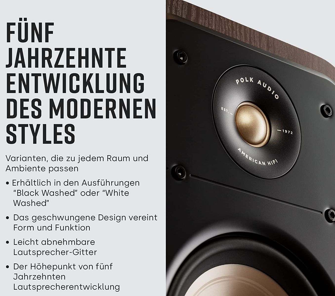 Polk Audio Signature Elite ES50 hochauflösender HiFi Standlautsprecher fürs Heimkino, Hi-Res zertifiziert, kompatibel mit Dolby Atmos und DTS:X 1 Stück, Weiß Polk Audio Signature Elite ES50 hochauflösender HiFi Standlautsprecher fürs Heimkino, Hi-Res zertifiziert, kompatibel mit Dolby Atmos und DTS:X 1 Stück, Weiß