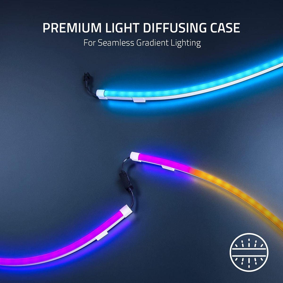 Razer Chroma Light Strip Expansion Kit ARGB Chroma LED Strips 1x 100cm 2x 50cm PC Customization