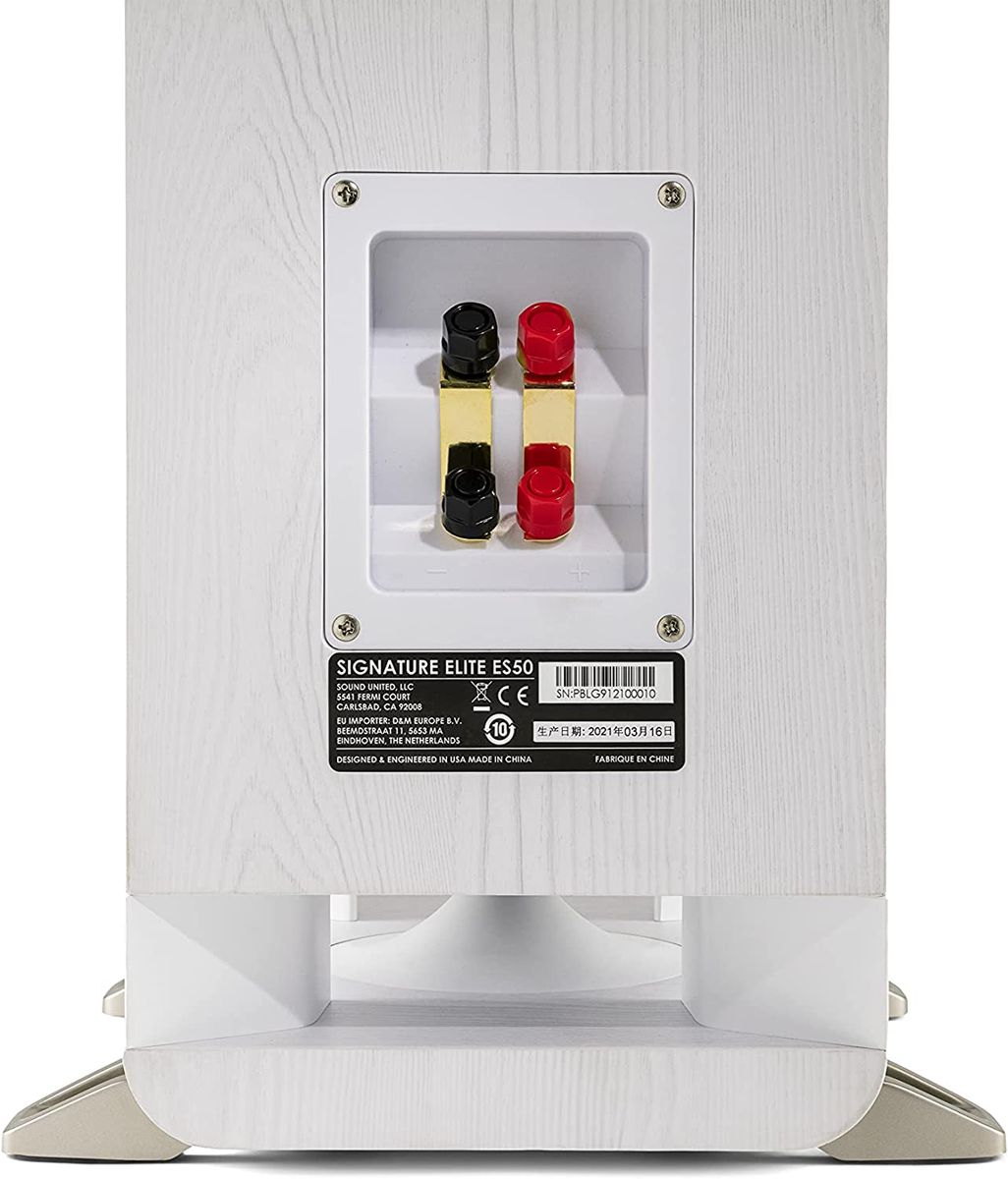 Polk Audio Signature Elite ES50 hochauflösender HiFi Standlautsprecher fürs Heimkino, Hi-Res zertifiziert, kompatibel mit Dolby Atmos und DTS:X 1 Stück, Weiß Polk Audio Signature Elite ES50 hochauflösender HiFi Standlautsprecher fürs Heimkino, Hi-Res zertifiziert, kompatibel mit Dolby Atmos und DTS:X 1 Stück, Weiß