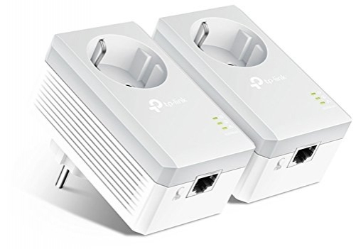 TP-Link AV600 Powerline Adapter Kit 600Mbit/s Steckdose Powerline