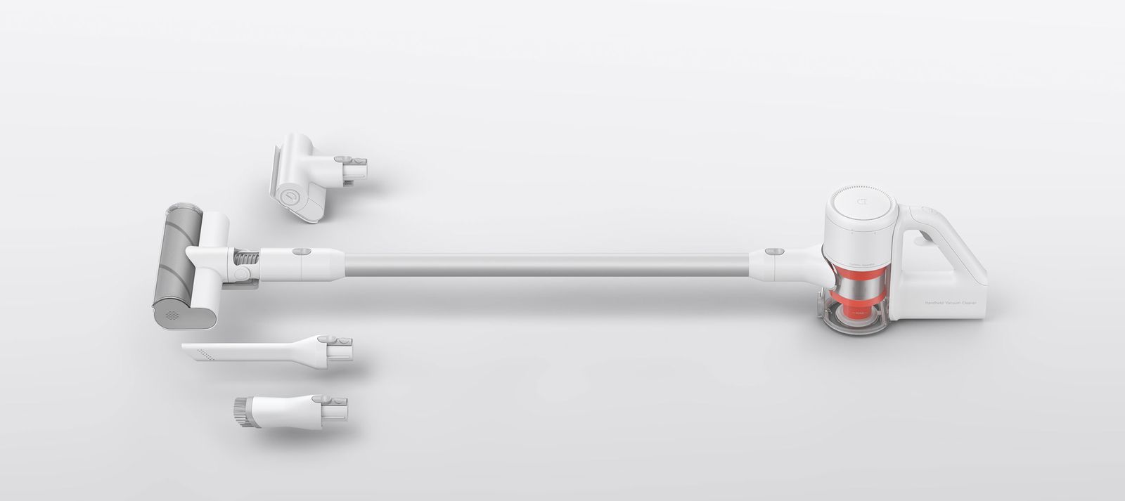 Xiaomi PN100769 Stabstaubsauger/Elektrischer Besen 2-in-1-Stabstaubsauger Akku Trocken Beutellos Silber, Weiß 2,5 Ah