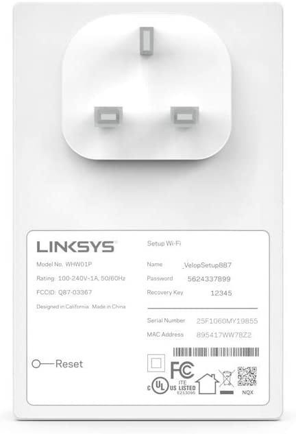 Linksys Velop WHW0101P Network Transmitter