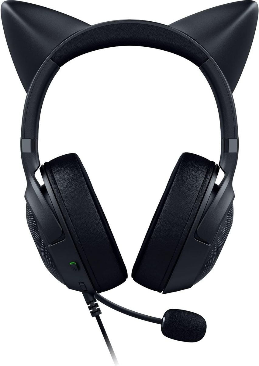 Razer Kraken Kitty V2 Gaming Headset USB Virtual 7.1 Surround-Sound for PC Black