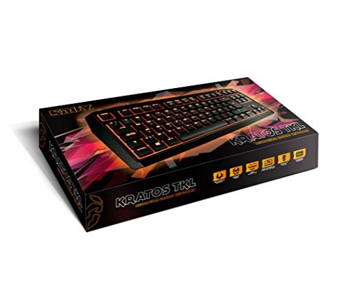 NOX Kratos TKL Tastatur USB Tastatur schwarz ES-Layout