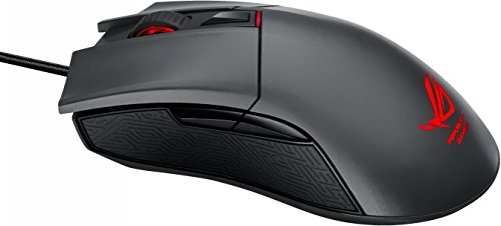 ASUS ROG Gladius Optische 6.400 DPI Ergonomische Wired Gaming Maus anthrazit