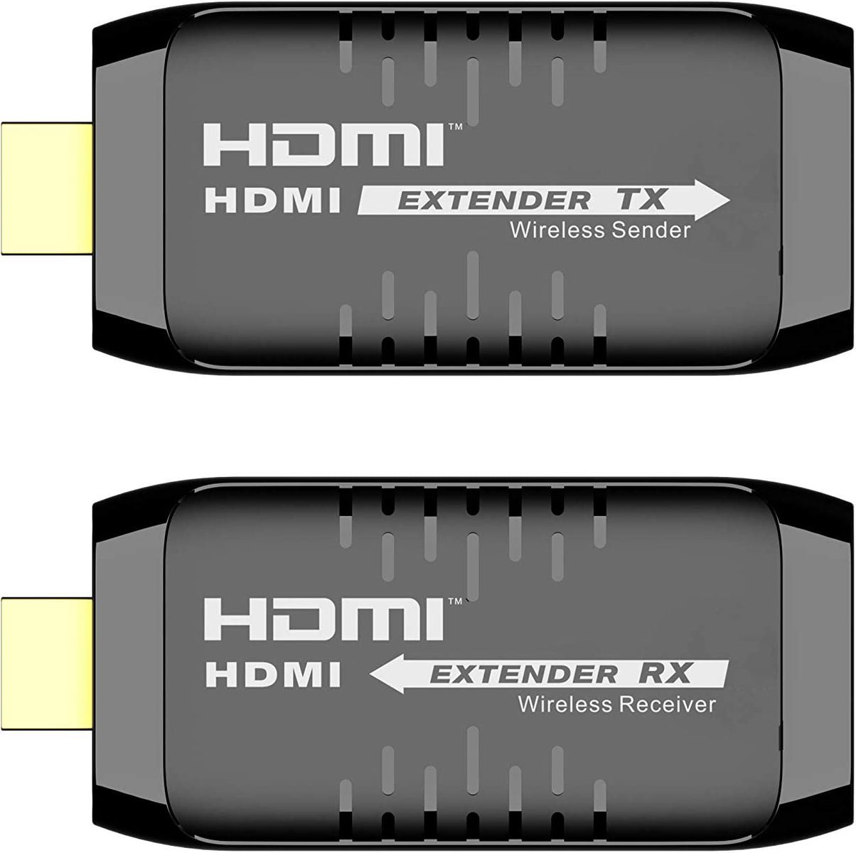 PremiumCord HDMI Wireless Extender up to 15m 5.8 GHz, metal housing, compatible with Full HD 1080p 60 Hz