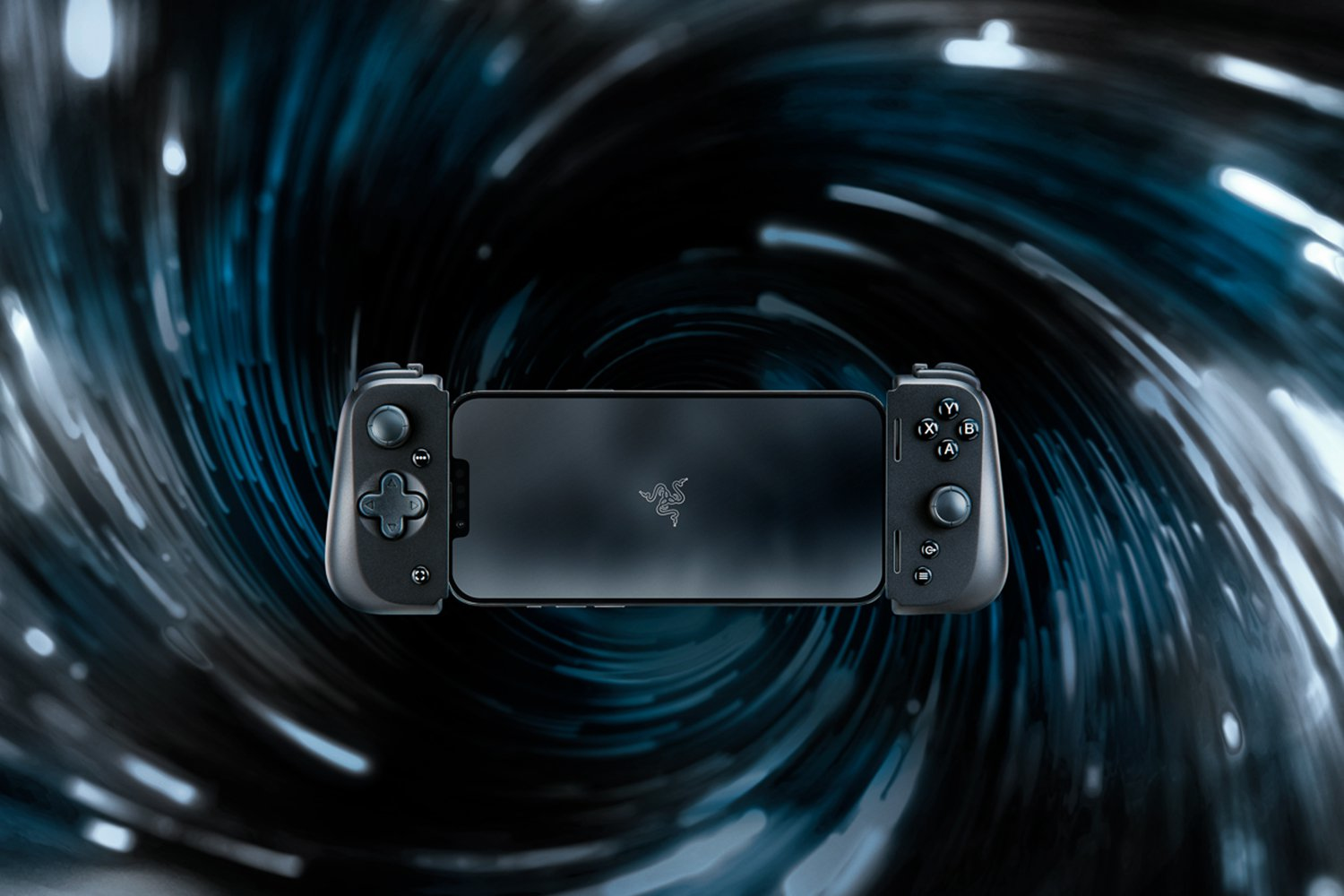 Ios Razer Gamepad Razer Kishi V2 Schwarz Lightning Gamepad Analog / Digital iOS