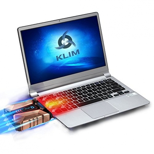 Klim Cool + Metall Gaming Laptop Kühler Hochleistungs USB Lüfter mit 3.500 U/min