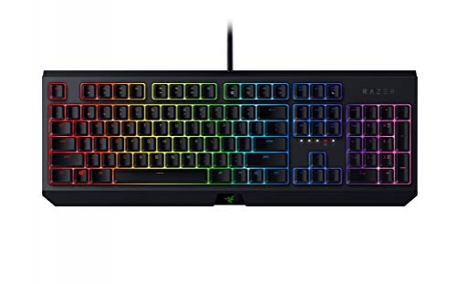 Razer BlackWidow Gaming Keyboard Green Switches Chroma RGB US-Layout ISO