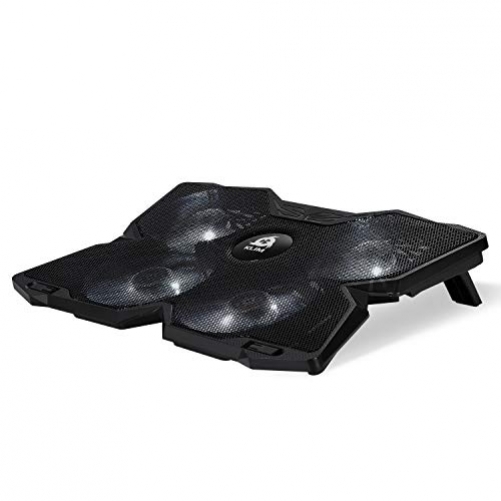 Klim Wind Gaming Laptop Kühler & Ständer für PC Mac PS4 Xbox schwarz weiß