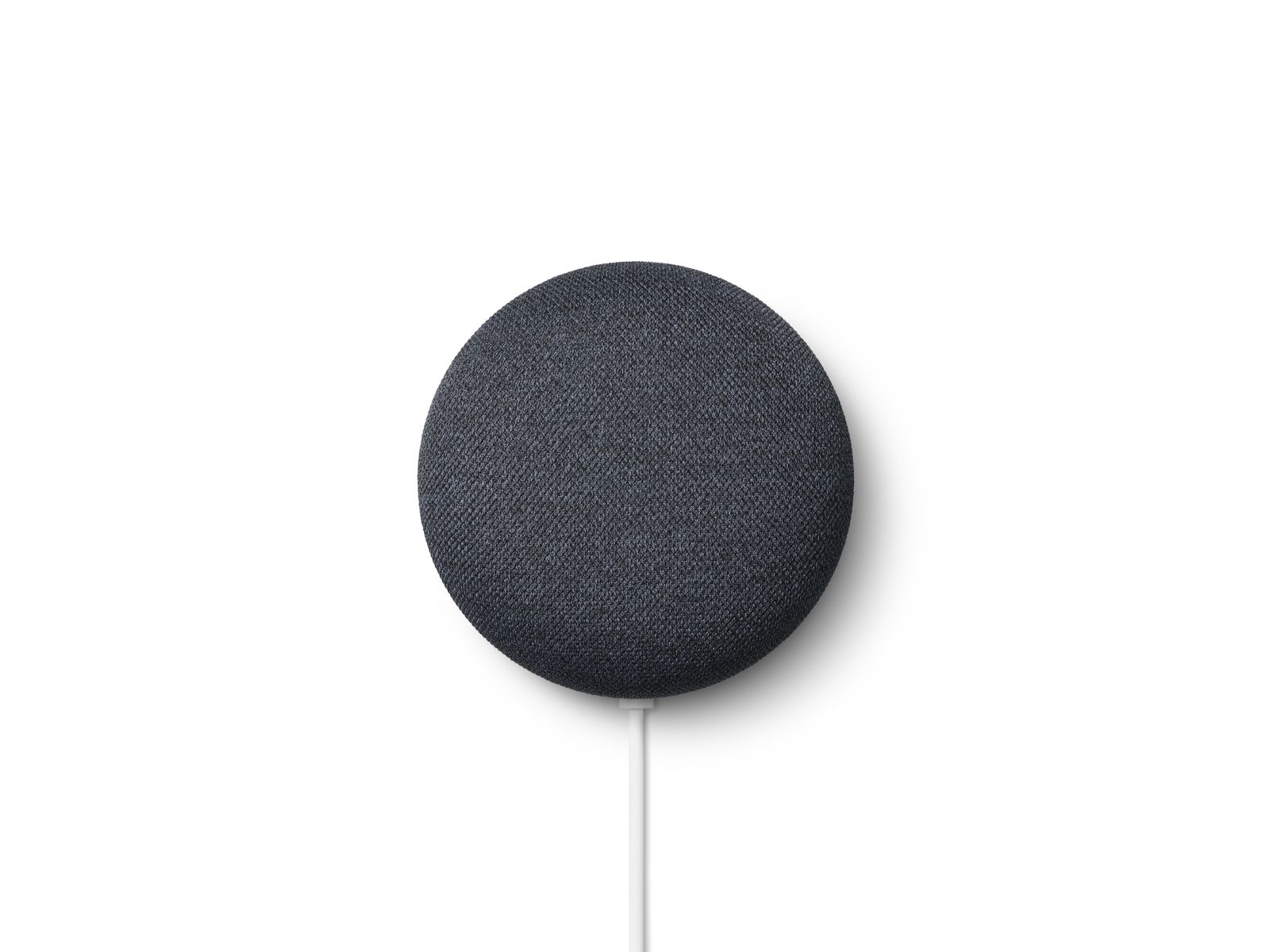 Google Nest Mini Smarter Lautsprecher Sprachsteuerung Carbon