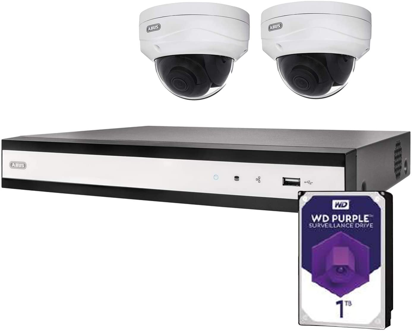 ABUS TVVR36421D Video Surveillance Kit Wireless 4 Channels