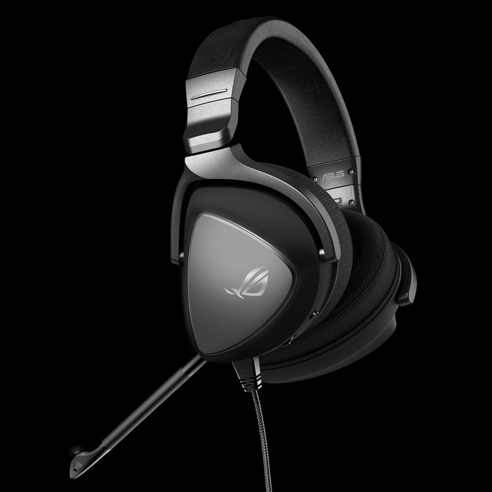 ASUS ROG Delta Core 3,5mm Stereo Gaming Headset für PC PS4 Xbox One Switch grau