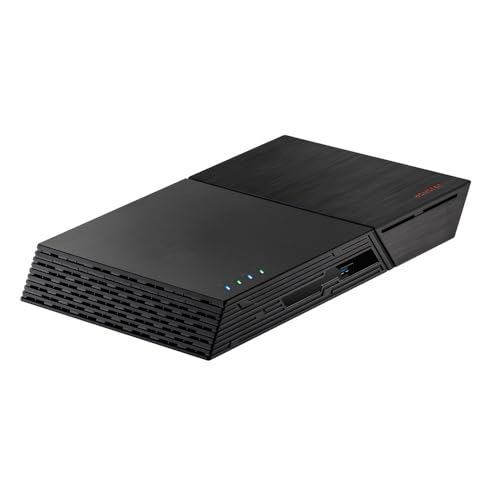 ASUSTOR FS6812X FLASHSTOR 12 Pro Gen2 NAS, 12x M.2 NVMe Slots, AMD Ryzen Quad-Core 2.3 GHz, 16GB ECC DDR5, Dual 10GbE, USB4 Type-C