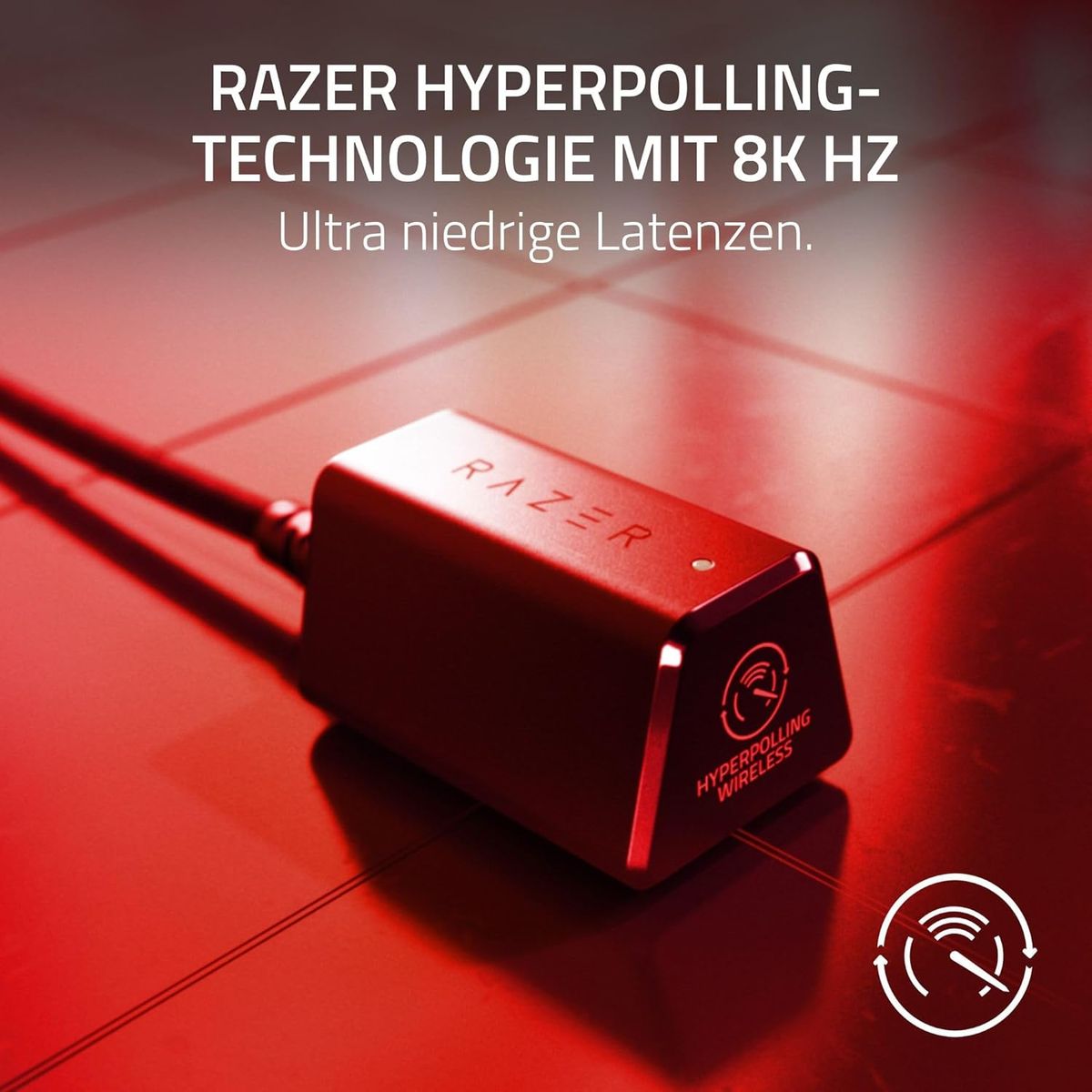 Razer Viper V3 Pro Faker Edition - Ultraleichte kabellose Esports Gaming-Maus - 8k-Abrufrate (54g leichtes Design, Focus Pro Sensor 35K DPI, HyperSpeed Wireless, 95 Stunden Akkulaufzeit)