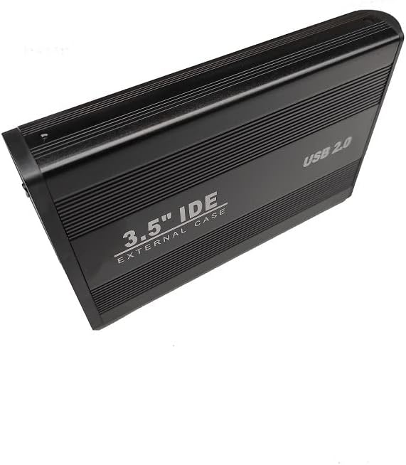 Alu 8,9 cm 3,5 Zoll USB Ide Hdd externes Festplattengehäuse Festplattengehäuse