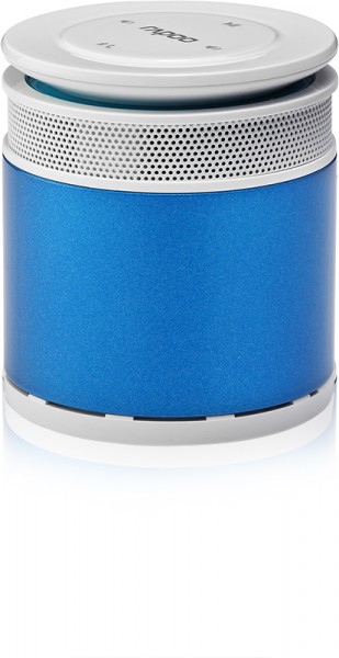 rapoo A3060 Zylinder Bluetooth Mini Lautsprecher mit Freisprechfunktion blau