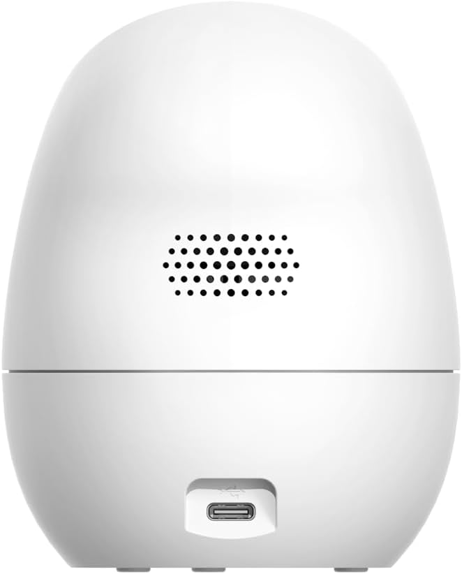 Beans View D210 3MP Indoor Sicherheitskamera, 2K PTZ (350°/70°), Farbnachtsicht, Person-/Tiererkennung & Verfolgung, SD bis 512GB, 2.4 GHz WLAN, kabelgebunden mit EU-Stecker