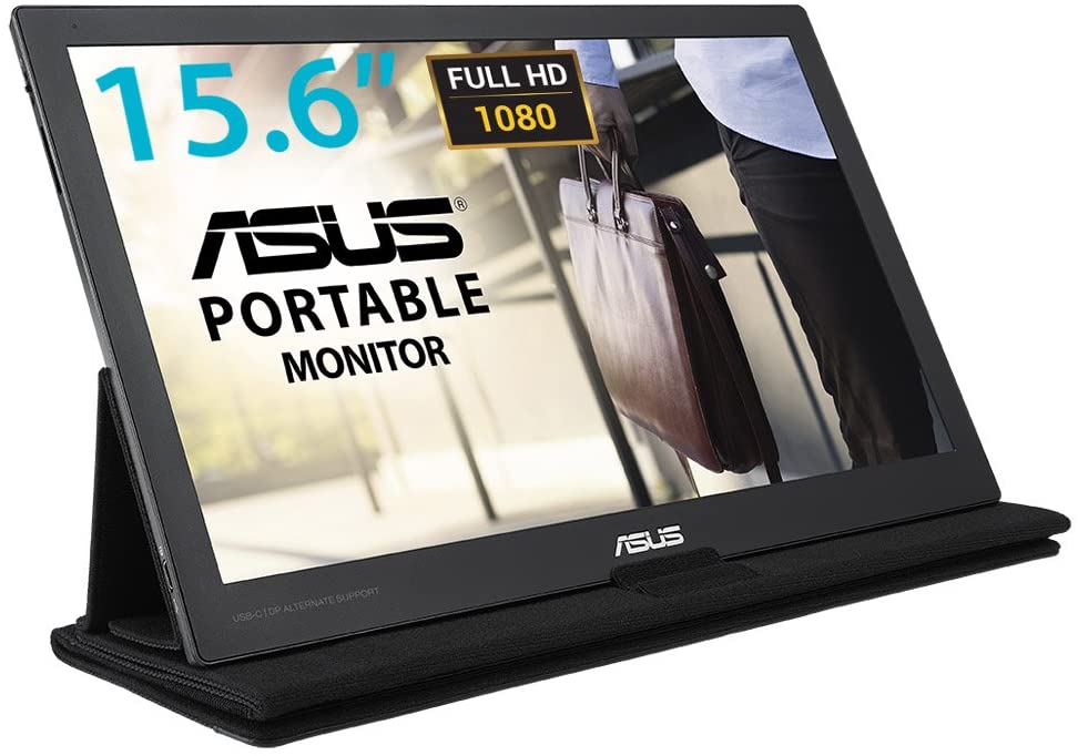 ASUS MB169C+ 15.6" (39.6cm) Full HD LED IPS 5ms Tragbarer USB Monitor