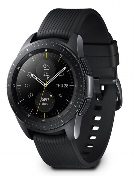 Samsung Galaxy Watch 3,05 cm (1.2 Zoll) Super AMOLED 42 mm 4G Schwarz GPS