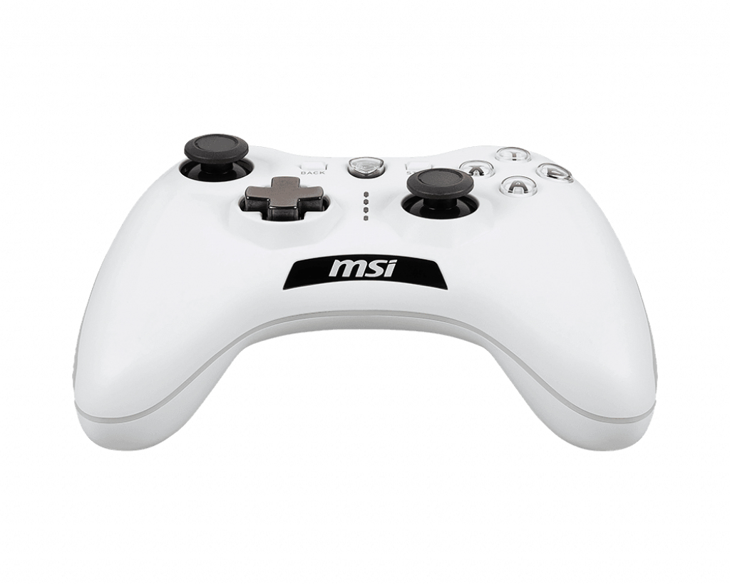 MSI Force GC20 V2 Weiß USB 2.0 Gamepad Analog / Digital Android, PC