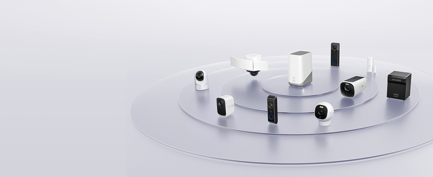 Eufy HomeBase 3 S380 Edge Security Center, Lokaler Speicher bis 16 TB, SATA SSD, 1x LAN, 2x USB, Gesichtserkennung, Weiß, EU