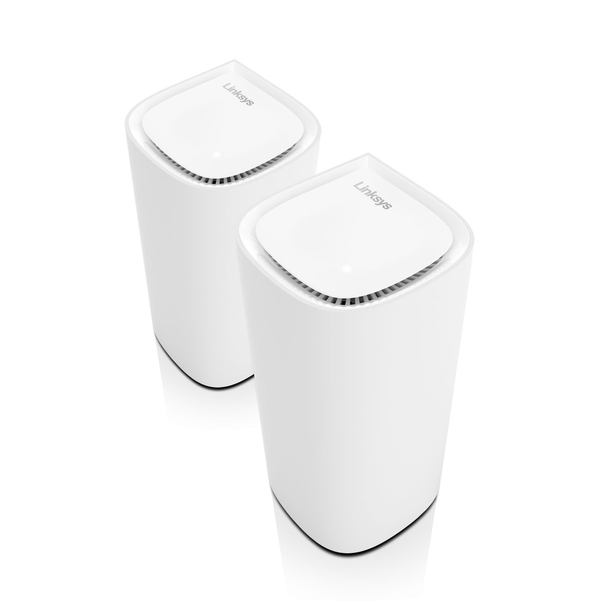 Linksys Velop Pro WiFi 6E Mesh-System MX6202-KE – Cognitive Mesh-Router mit 6-GHz-Band-Zugriff und 5,4 Gbit/s – Mesh-Abdeckung für bis zu 550 m² und 400 Geräte – 2er-Pack Linksys Velop Pro WiFi 6E Mesh-System MX6202-KE – Cognitive Mesh-Router mit 6-GHz-Band-Zugriff und 5,4 Gbit/s – Mesh-Abdeckung für bis zu 550 m² und 400 Geräte – 2er-Pack