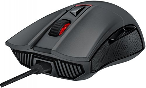 ASUS ROG Gladius Optische 6.400 DPI Ergonomische Wired Gaming Maus anthrazit