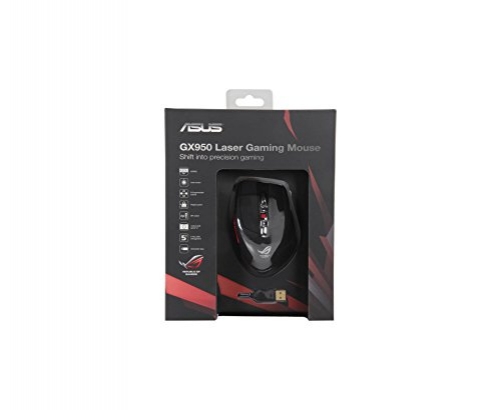 ASUS ROG GX950 Laser 8.200 DPI Wired Gaming 6-Tasten Maus Ergonomisch schwarz
