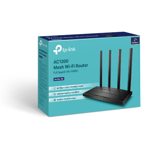 Tp-Link Router AC1200 Supporto OneMesh V3