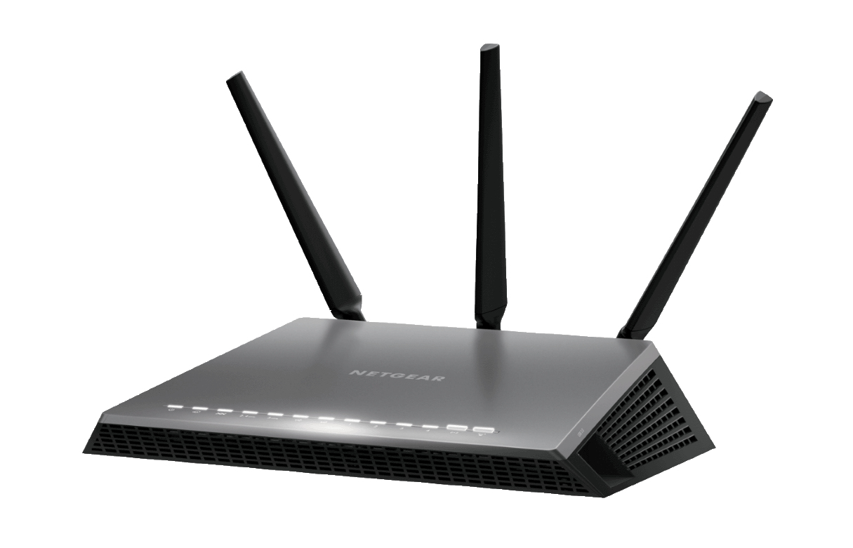 NETGEAR AC1900 Nighthawk WLAN-Router Gigabit Ethernet Dual-Band 4G UK-plug