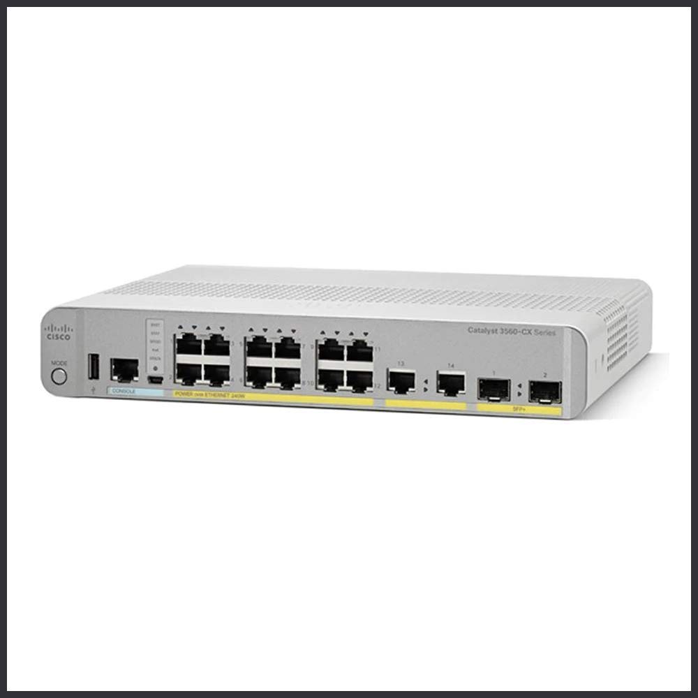 Cisco Networks Catalyst Switch | WS-C3560CX-12PC-S