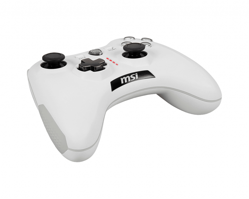 MSI Force GC20 V2 Weiß USB 2.0 Gamepad Analog / Digital Android, PC