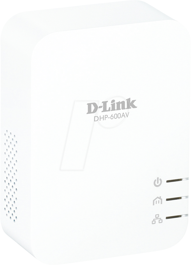 D-Link PowerLine DHP 600AV Gigabit Adapter (Pack of 1)