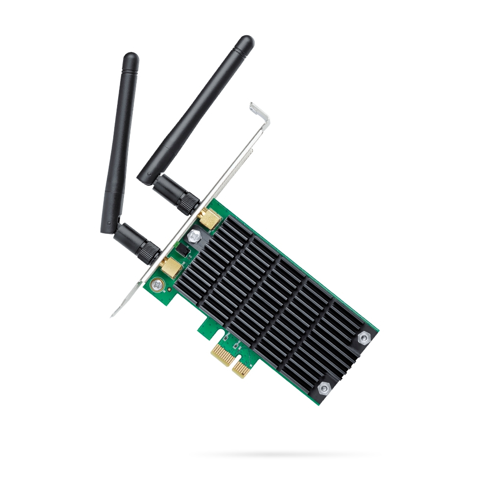 TP-Link Archer T4E WLAN 867 Mbit/s PCI Express Dual-Band Wi-Fi 5 WPA2 Externe Antennen