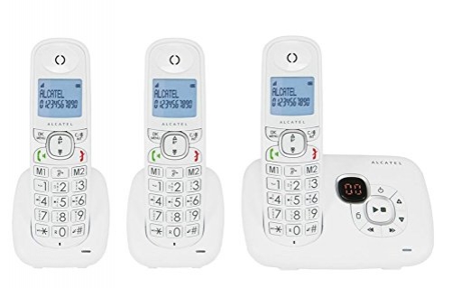 Alcatel XL385 Voice Trio DECT-Telefon Anrufer-Identifikation FR