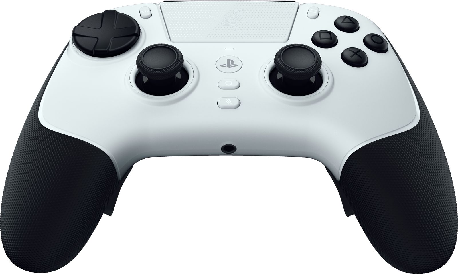 Razer Raiju V3 Pro Kabelloses & Verkabeltes Gamepad, RF & USB, Analog, PC, PlayStation 5, 36 h Akku, Schwarz/Weiß